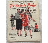 Mia zia tua zia Theo Lingen Hans Moser Vintage 1956 Danish Movie Program