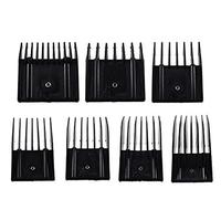Miaco Universal Clipper Guide Comb Guard Set| 7 Pieces fits Oster Classic 76| A5| Andis AG| BG| etc.