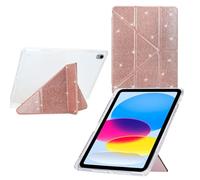 Miagon per iPad A16 11th Gen 2025 11"/10th Gen 2022 10.9" Bling Custodia con Libero Back,Smart Luccicante Cover con Portapenna Auto Svegliati/Sonno Stare