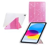 Miagon per iPad A16 11th Gen 2025 11"/10th Gen 2022 10.9" Bling Custodia con Libero Back,Smart Luccicante Cover con Portapenna Auto Svegliati/Sonno Stare