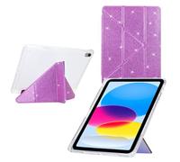 Miagon per iPad A16 11th Gen 2025 11"/10th Gen 2022 10.9" Bling Custodia con Libero Back,Smart Luccicante Cover con Portapenna Auto Svegliati/Sonno Stare