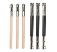 MiaLover Set di prolunghe per matite, 3 pezzi, doppia testa regolabile e 3 pezzi a testa singola estensore per matite per ufficio scolastico, trucco per sopracciglia, trucco artistico