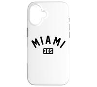 Miami 305 Classic City Custodia per iPhone 16