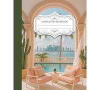 Miami Aesthetic Collage Ruled Notebook | Aesthetic College Ruled Journal with Vaporwave, Retro Beach & Neon Design: Your Creative Space with Tropical ... | Perfect for Journaling, School, or Gift