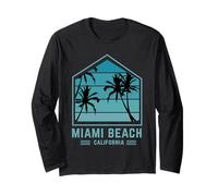 Miami Beach, California Maglia a Manica