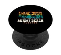 Miami Beach Florida Keys Design Miami Beach FL Spiagge PopSockets PopGrip Adesivo