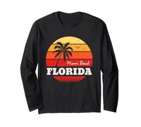 Miami Beach Graphic Tees - Novelty T-Shirts & Cool Designs Maglia a Manica