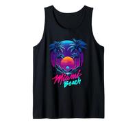 Miami Beach, I Love Miami, Cool Miami Summer Graphic Design Canotta