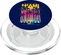 Miami Beach, I Love Miami, Cool Miami Summer Graphic Design PopSockets PopGrip per MagSafe
