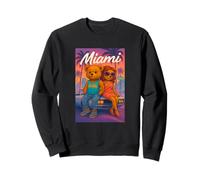 Miami Beach, I Love Miami, Cool Miami Teddy Bear Friends Felpa