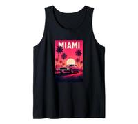 Miami Beach, I Love Miami, Miami Classic Car Graphic Design Canotta