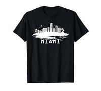 Miami Cityscape - Skyline di Miami Florida - Miami Maglietta