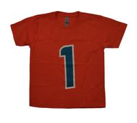Miami Dolphins Calcio Tua Tagovailoa #1 Arancione Ragazzi Bambini T-Shirt Tee