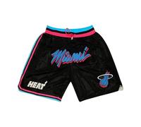 Miami Heat City Edition - Pantaloncini da uomo, estivi, per uomo all'aperto, uniformi con tasca, asciugatura rapida, pantaloni alla moda, pantaloncini corti sportivi per pallacanestro