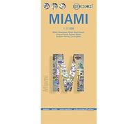 Miami. Map 1:15 000: Miami Downtown, Miami Beach South, Coconut Grove, Greater Miami, Southern Florida, Coral Gables