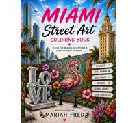 Miami Street Art Coloring Book