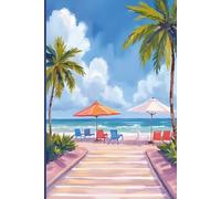 Miami Travel Journal for Women: A lined 6x9 notebook to write about your beach vacation to Florida