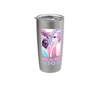 Miami Vice Airbrush Duo Sunset Bicchiere termico in acciaio inox doppia parete