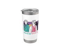 Miami Vice Coastal Duo Retro Bicchiere termico in acciaio inox doppia parete