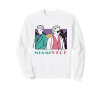 Miami Vice Coastal Duo Retro Felpa