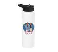 Miami Vice Coastal Retro Duo Stainless Steel Insulated Water Bottle