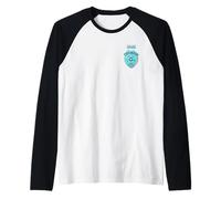 Miami Vice for Life Airbrush Pocket Hit Badge Maglia con Maniche Raglan