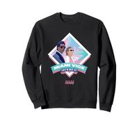 Miami Vice Let’s Hit It Airbrush Diamond Felpa