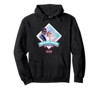 Miami Vice Let’s Hit It Airbrush Diamond Felpa con Cappuccio