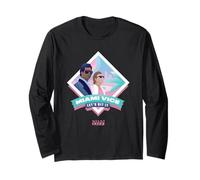 Miami Vice Let’s Hit It Airbrush Diamond Maglia a Manica