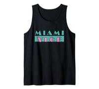 Miami Vice Neon Block Logo Canotta