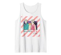 Miami Vice Undercover 1984 Retro Stripes Canotta