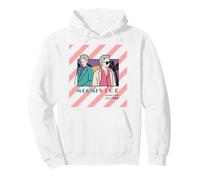Miami Vice Undercover 1984 Retro Stripes Felpa con Cappuccio