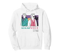 Miami Vice Undercover dal 1984 Retro Felpa con Cappuccio