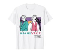 Miami Vice Undercover dal 1984 Retro Maglietta