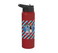 Miami Vice Undercover Since 1984 Stainless Steel Insulated Water Bottle