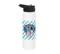Miami Vice Undercover Since 1984 Stainless Steel Insulated Water Bottle
