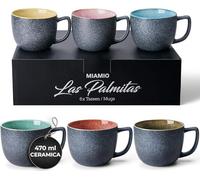 MIAMIO - Set di 6 tazze da caffè (470 ml) - Las Palmitas - Modern Set