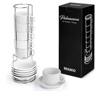 MIAMIO - tazze espresso 75 ml Palmanova (Bianco) uso quotidiano