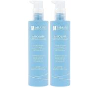 MIAMO AHA/BHA Purifying Cleanser Set da 2 2x250 ml Gel detergente