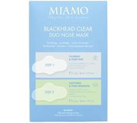 Miamo Blackhead Clear Duo Nose Mask Maschera Punti Neri 5 Pezzi Step 1 + 5 Pezzi Step 2