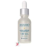 MIAMO NEW FORMULA MIAMO LONGEVITY PLUS AGING DEFENSE SUNSCREEN DROPS SPF50+ 30 ML