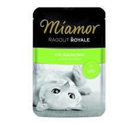 Miamor 100gx22 Ragout Royale Jelly Coniglio Sacchetto porzioni
