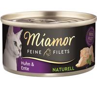 Miamor 80gx24 Filetti Delicati Naturali Pollo & Anatra