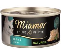 Miamor 80gx24 Filetti Sottile Naturali Pollo & Tonno