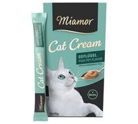 Miamor Cat Crema al Pollame Snack per gatti - 6 x 15 g