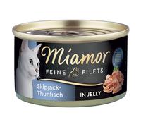 Miamor Delicato Filetto in Gelatina 6 x 100 g - Tonno Skipjack in gelatina