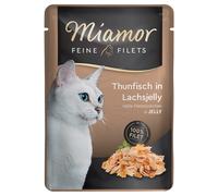 Miamor Delicato Filetto in Gelatina - buste 6 x 100 g - Tonno in gelatina di Salmone