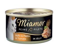 Miamor Delicato Filetto in Gelatina - lattine 6 x 100 g - Pollo & Pasta