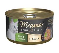 Miamor Delicato Filetto in Salsa 24 x 85 g - Tonno & Verdure