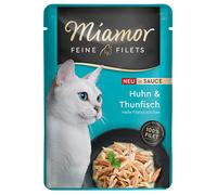 Miamor Delicato Filetto in salsa 6 x 100 g Umido gatto - Pollo & Tonno